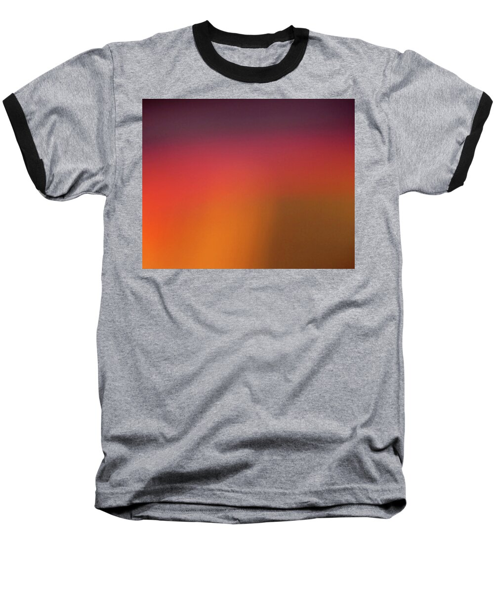 Cml Brown Baseball T-Shirt featuring the photograph Pretend Sunrise by CML Brown