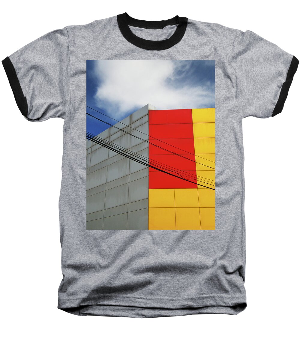 Primarily 1 Baseball T-Shirt featuring the photograph Primarily 1 by Skip Hunt