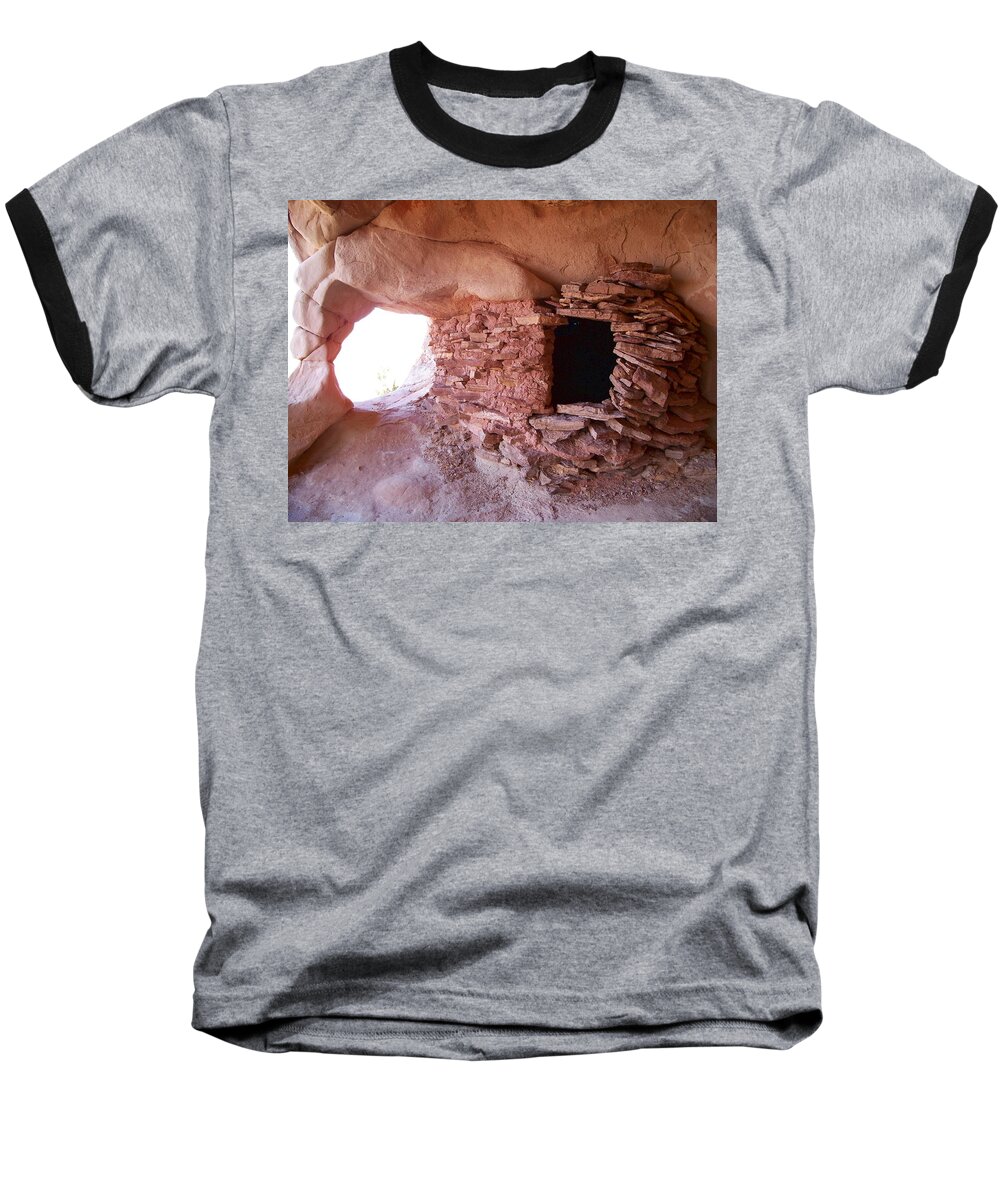 Nomadic Baseball T-Shirt featuring the photograph Puebloan Granary by Tranquil Light Photography