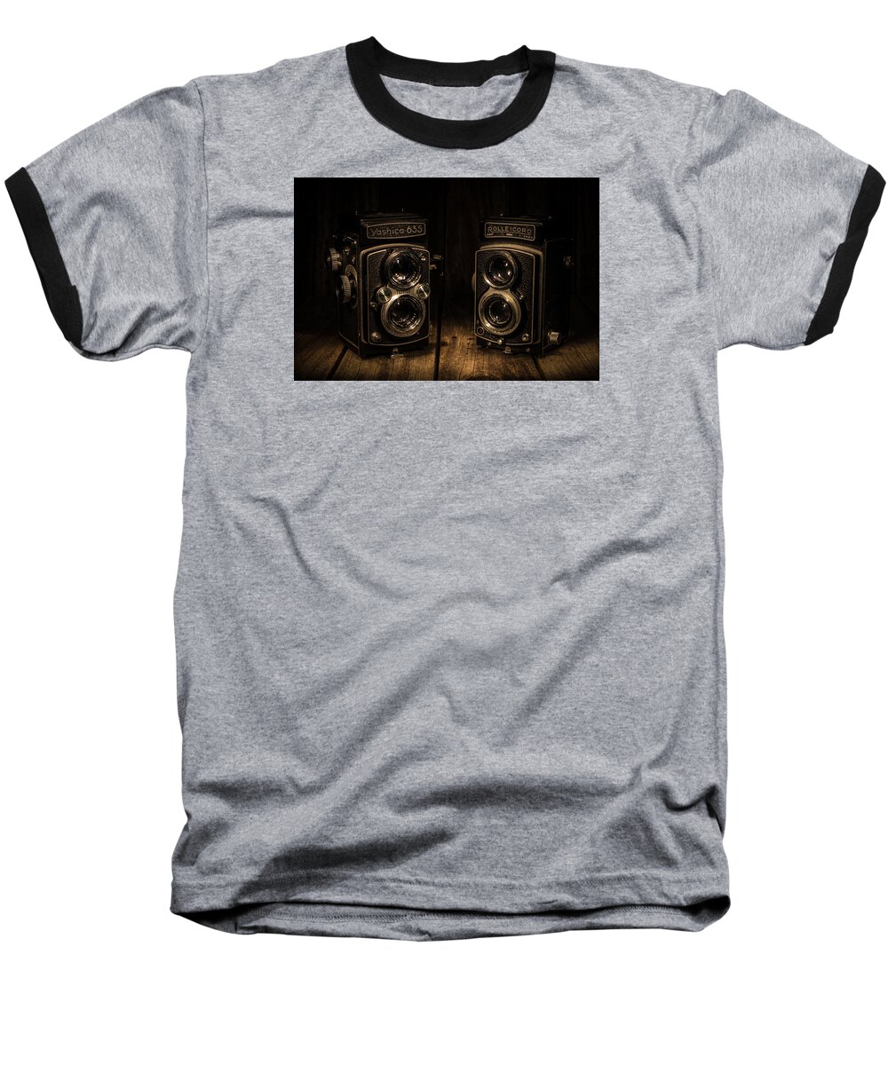 Camera Baseball T-Shirt featuring the photograph Quality by Keith Hawley
