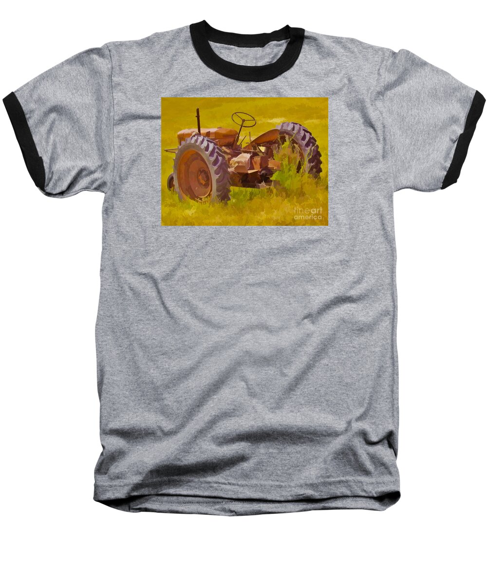 Farm Baseball T-Shirt featuring the photograph Ranch Hand by Joyce Creswell