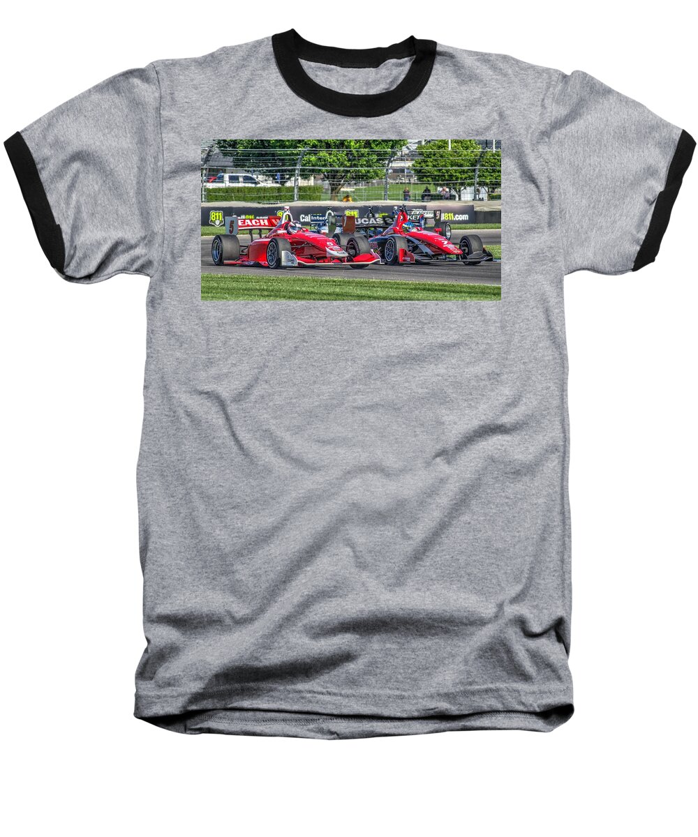 Indy G Baseball T-Shirt featuring the photograph RC by Josh Williams