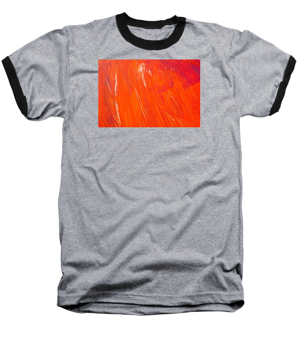 Abandoned Baseball T-Shirt featuring the photograph Red paint by Tom Gowanlock