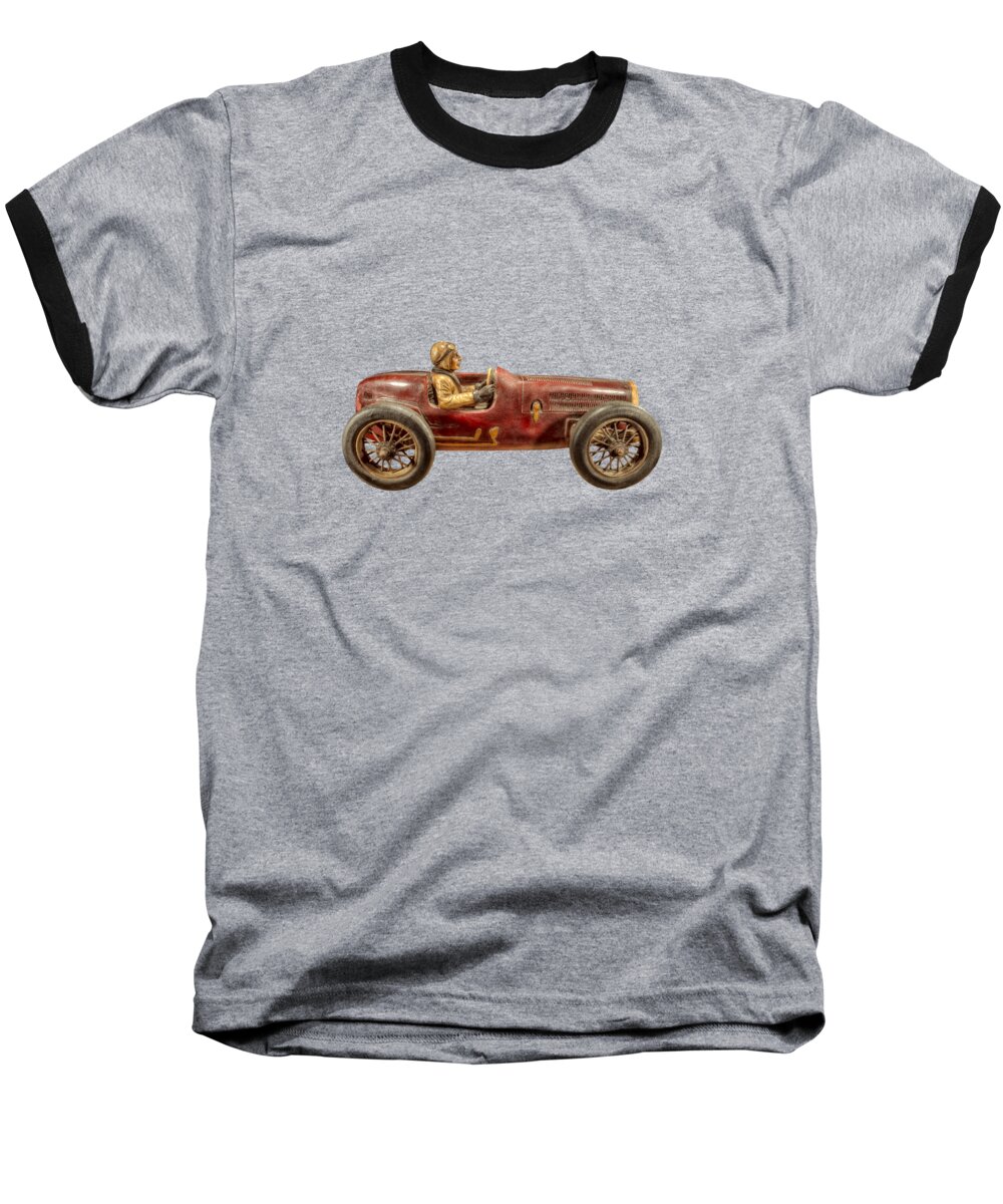 Antique Baseball T-Shirt featuring the photograph Red Racer Right by YoPedro