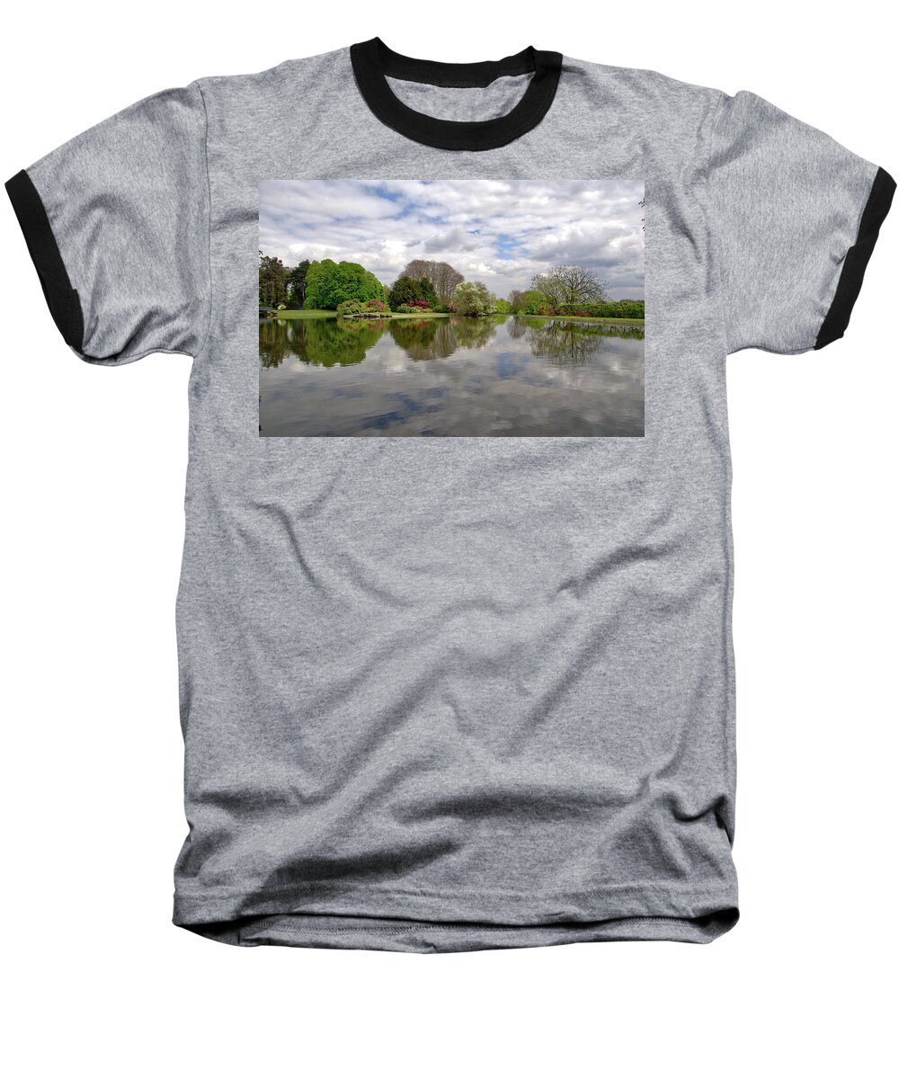Belgium Baseball T-Shirt featuring the photograph Reflection by Ingrid Dendievel