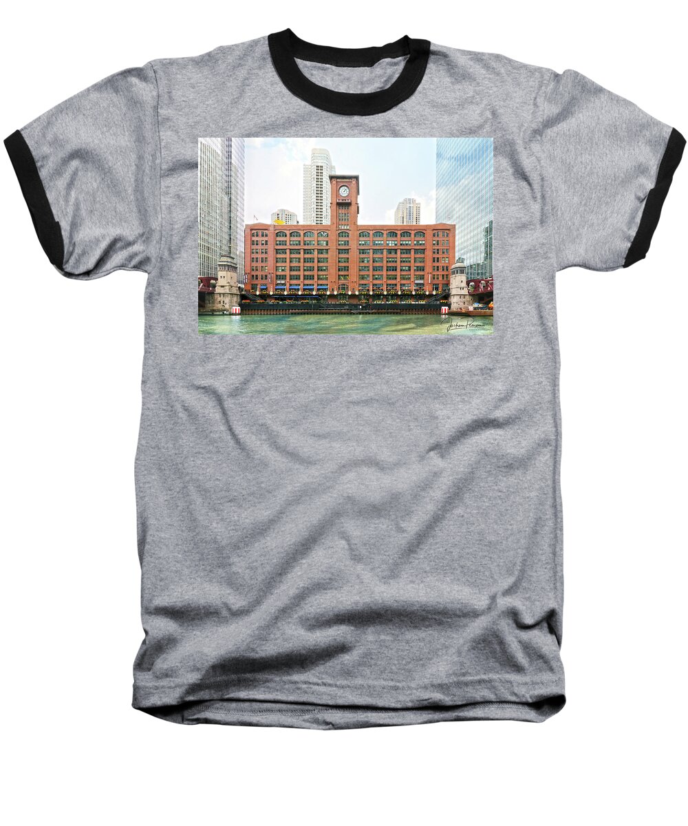 Reid Murdoch Building Baseball T-Shirt featuring the photograph Reid Murdoch Building by Jackson Pearson