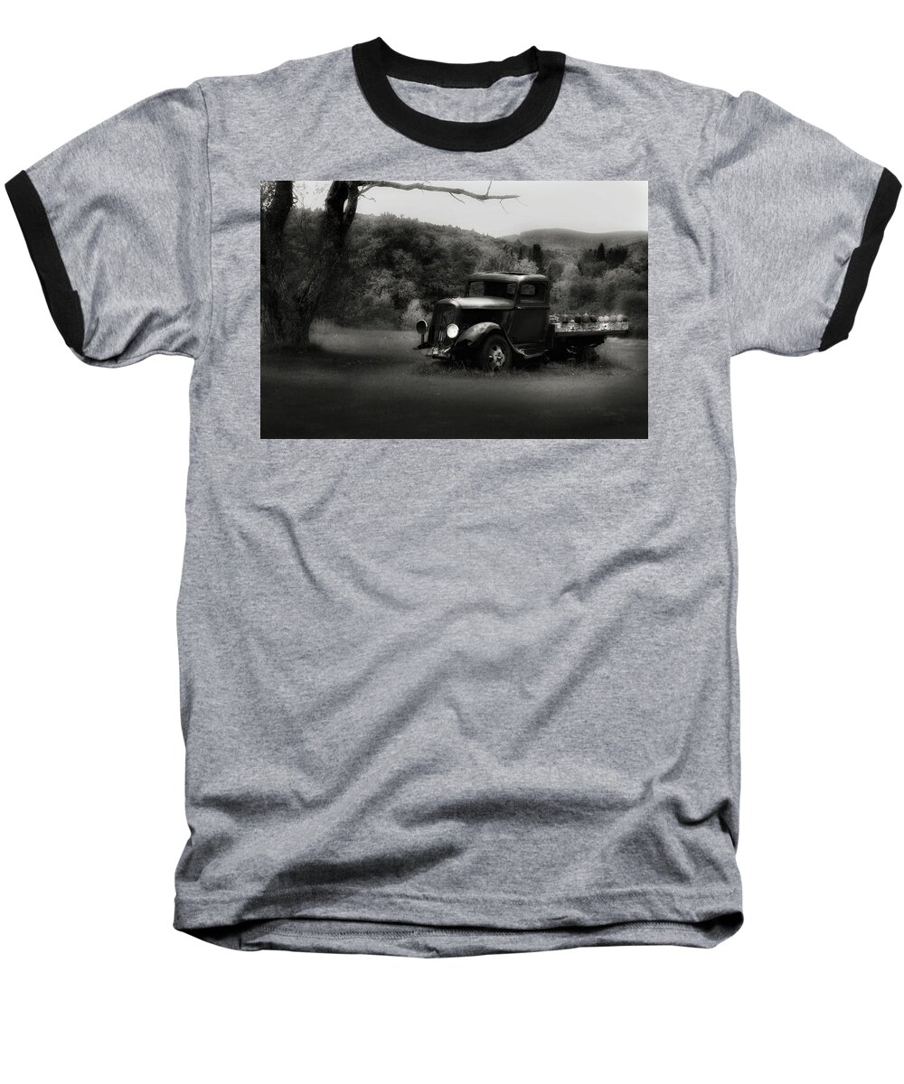 Truck Baseball T-Shirt featuring the photograph Relic Truck by Bill Wakeley