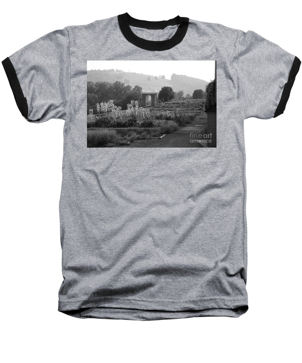 Black And White Baseball T-Shirt featuring the photograph Retreat by Eric Liller