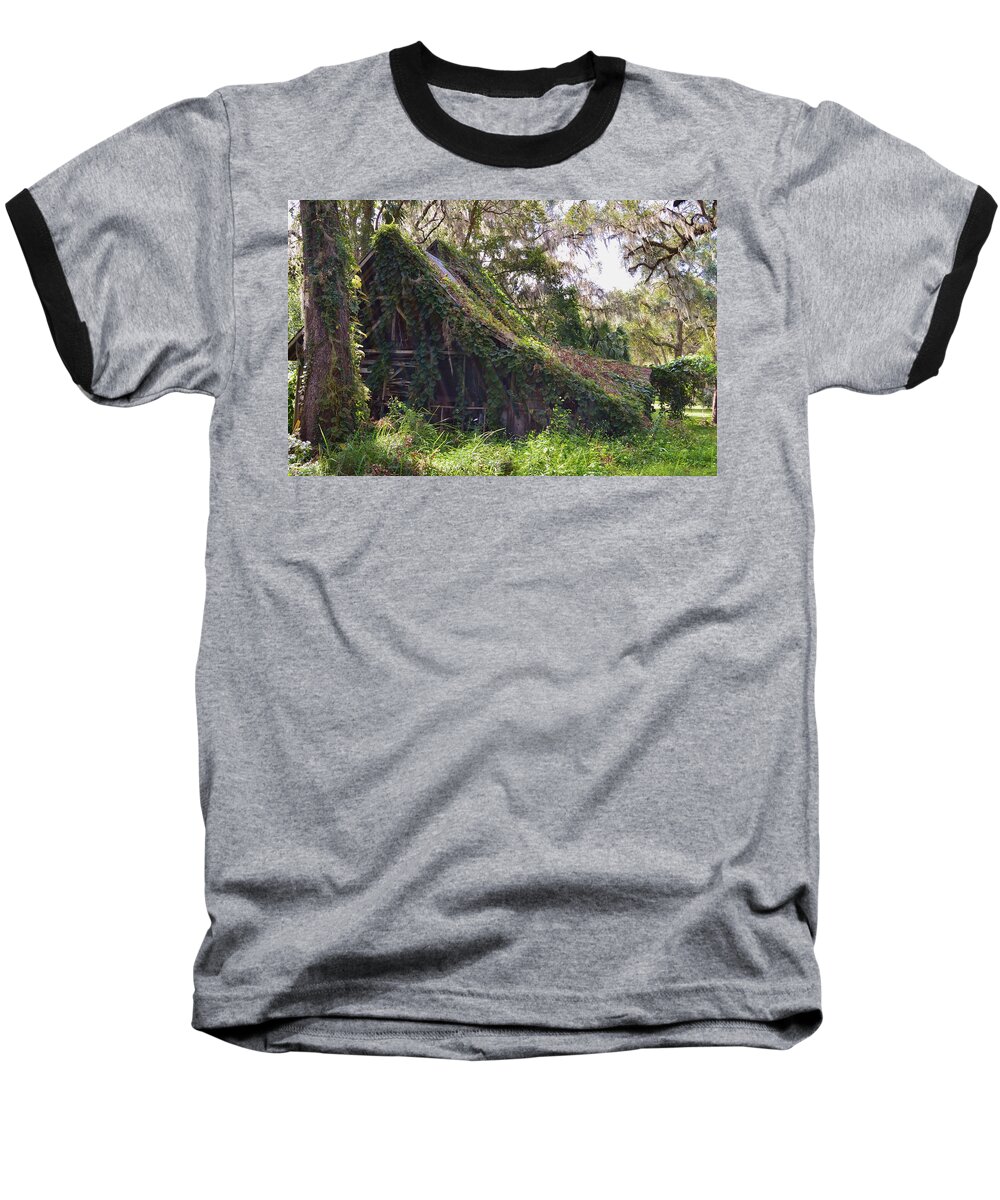 Returning To Nature Baseball T-Shirt featuring the photograph Returning To Nature by Warren Thompson