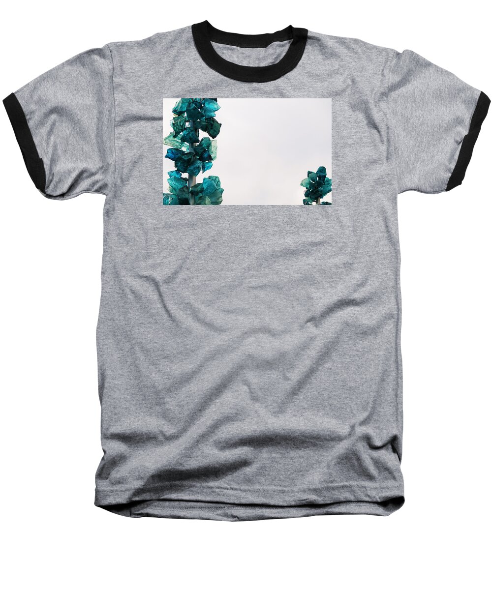 Blue Baseball T-Shirt featuring the photograph Rock Candy Trees by Martin Cline