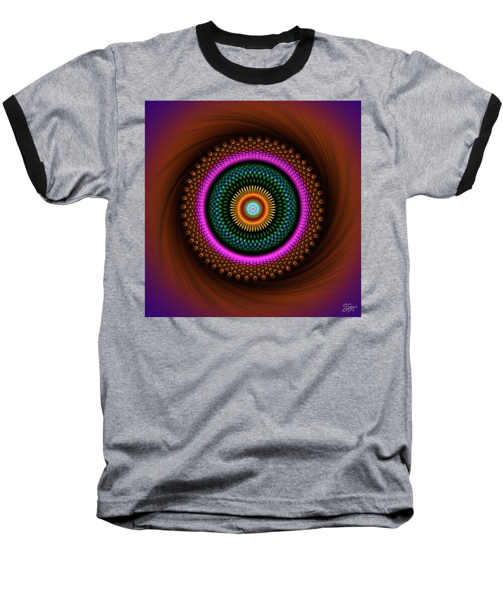 Endre Baseball T-Shirt featuring the photograph Sacred Geometry 664 by Endre Balogh