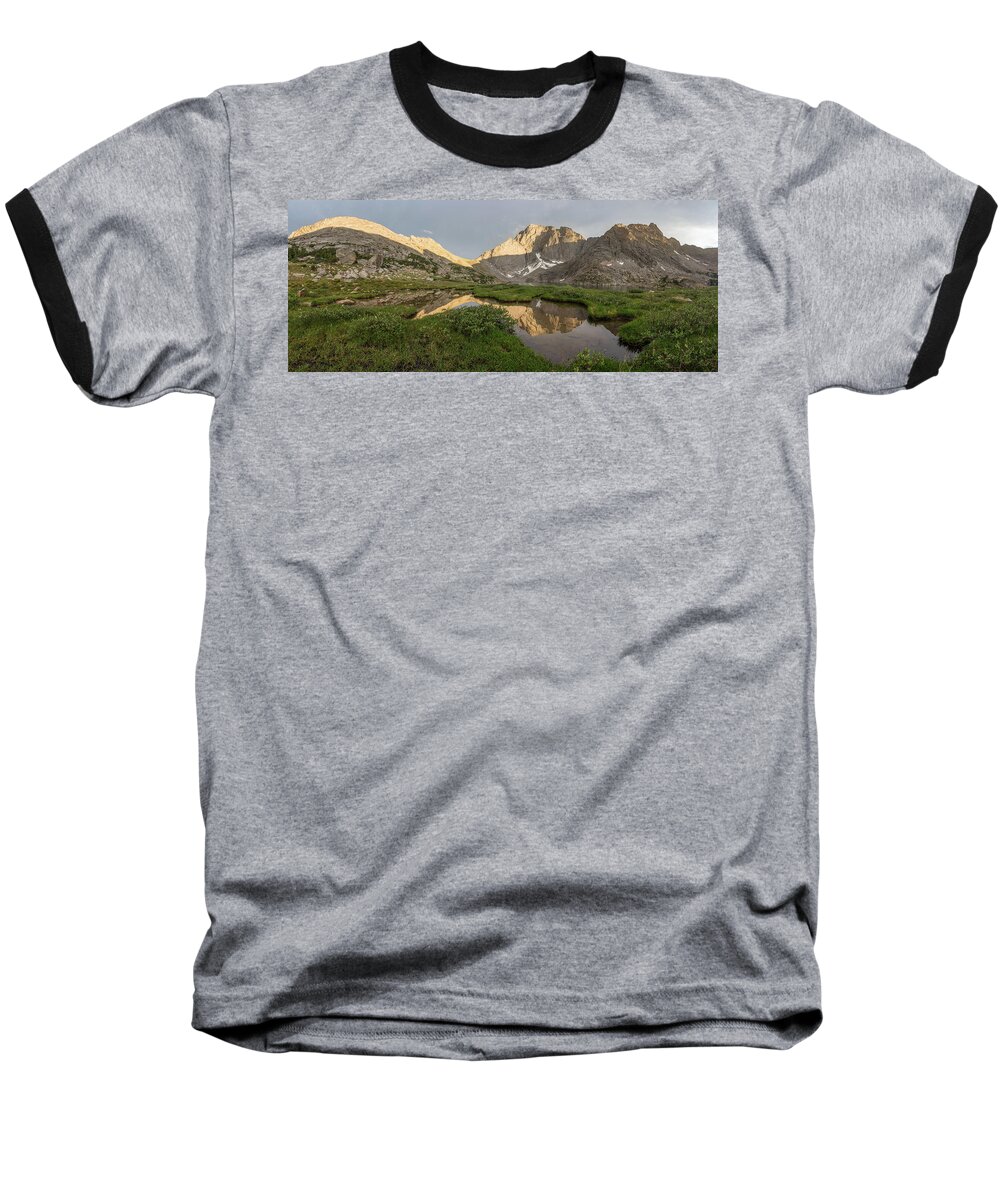 Wind Rivers Baseball T-Shirt featuring the photograph Sacred Temple by Dustin LeFevre