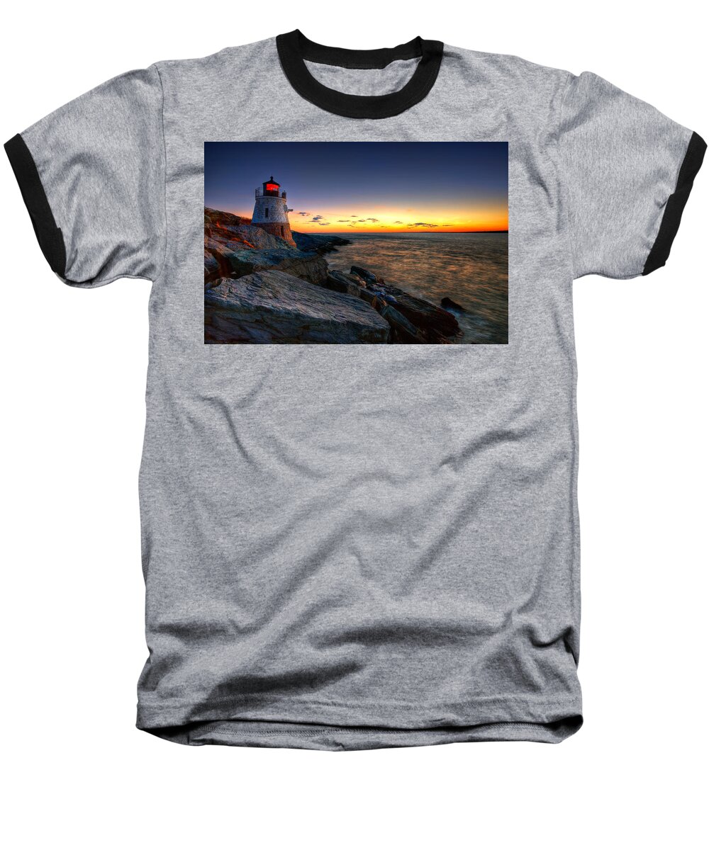 Castle Hill Baseball T-Shirt featuring the photograph Sailors Delight by Neil Shapiro