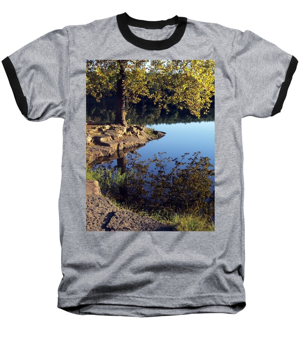 Landscape Baseball T-Shirt featuring the photograph Sanctuary by Angelina Tamez