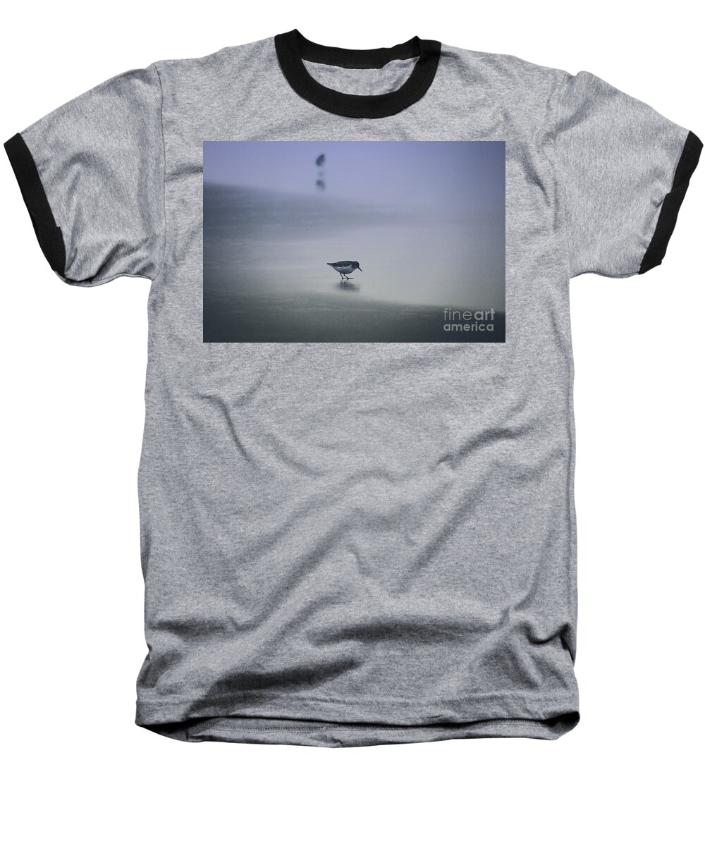 Bird Baseball T-Shirt featuring the photograph Sanderling by Sheila Ping