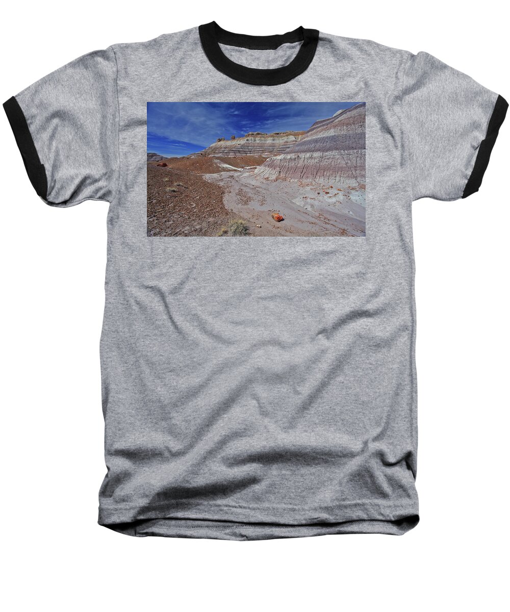 Arizona Baseball T-Shirt featuring the photograph Scattered Fragments by Gary Kaylor