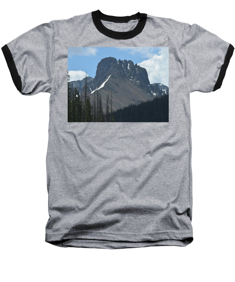 Berg Baseball T-Shirt featuring the photograph Mountain Scenery Hwy 14 CO #2 by Margarethe Binkley