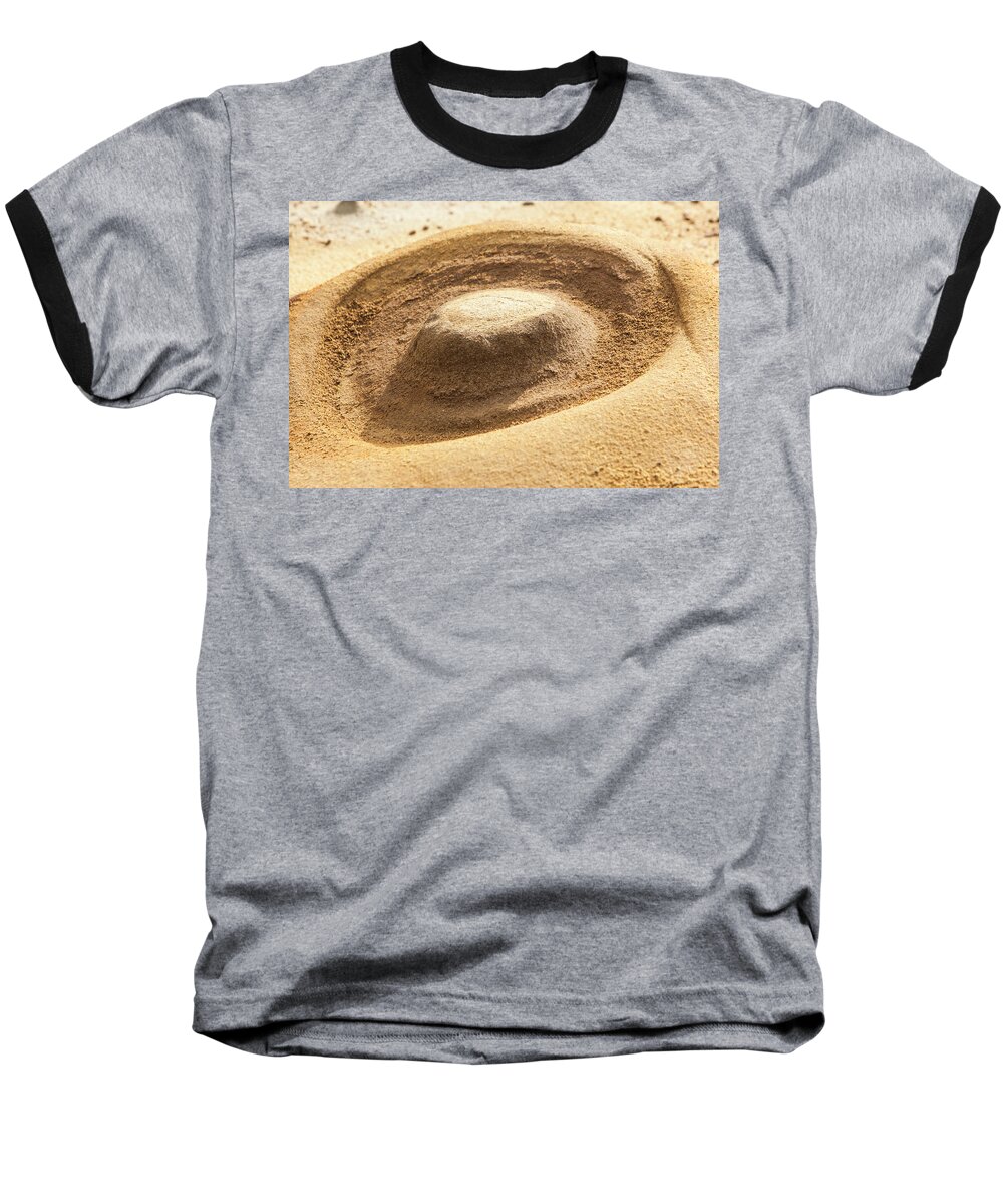 Sand Baseball T-Shirt featuring the photograph Sculpted sands 3 by Jason Hughes