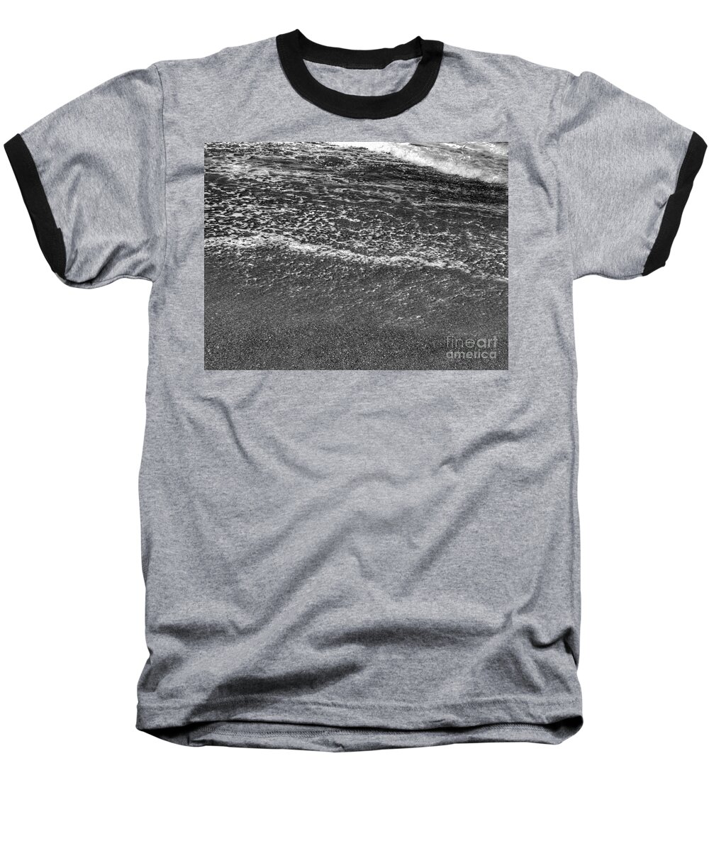 Sea Baseball T-Shirt featuring the photograph Sea Foam by Christopher Lotito