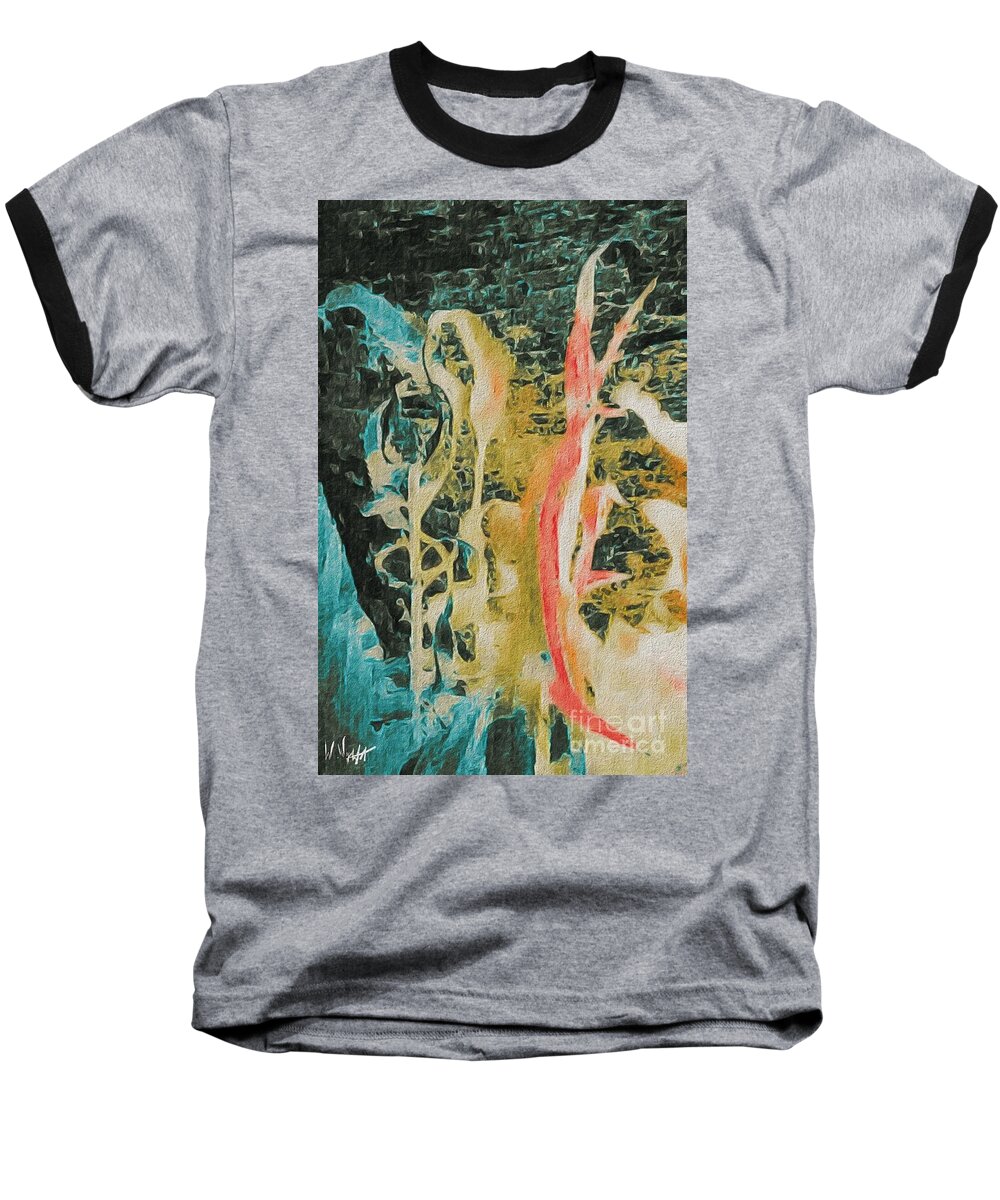 Digital Baseball T-Shirt featuring the photograph Seaweed by William Wyckoff