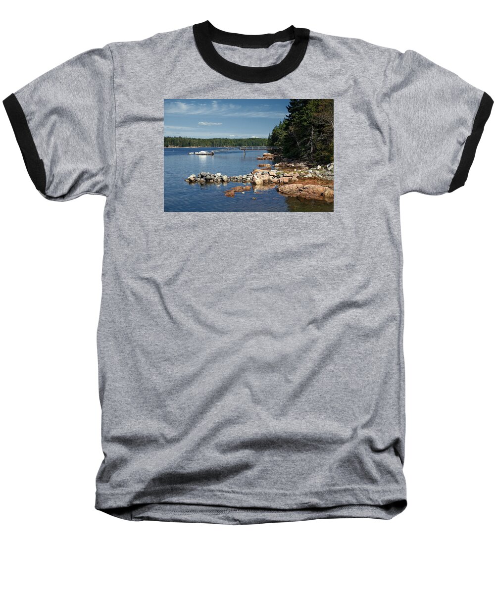 Lawrence Baseball T-Shirt featuring the photograph Serene by Lawrence Boothby