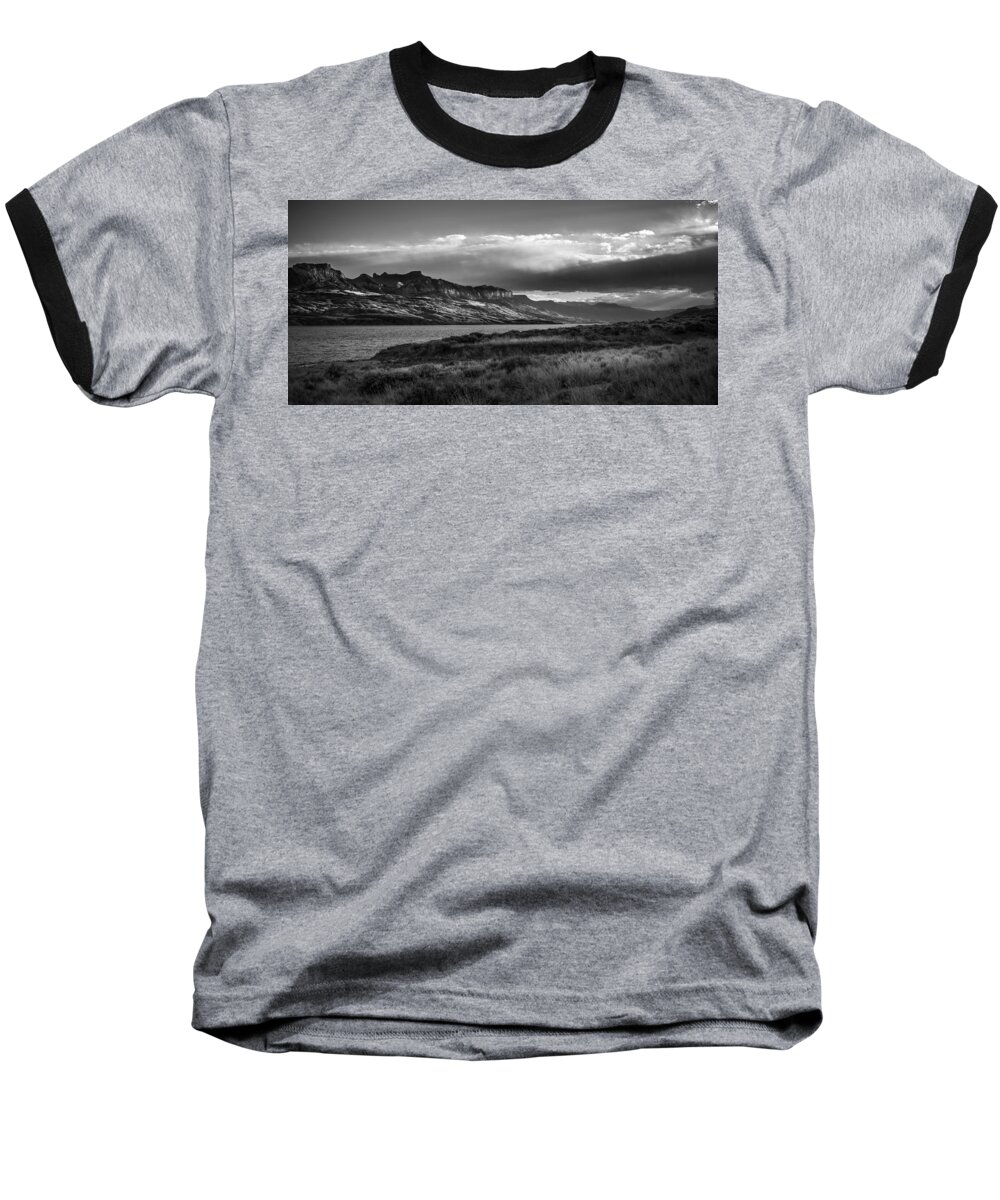 Yellowstone National Park Baseball T-Shirt featuring the photograph Serenity by Jason Moynihan