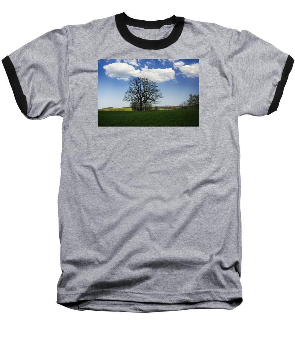  Baseball T-Shirt featuring the photograph Shade by Dan Hefle
