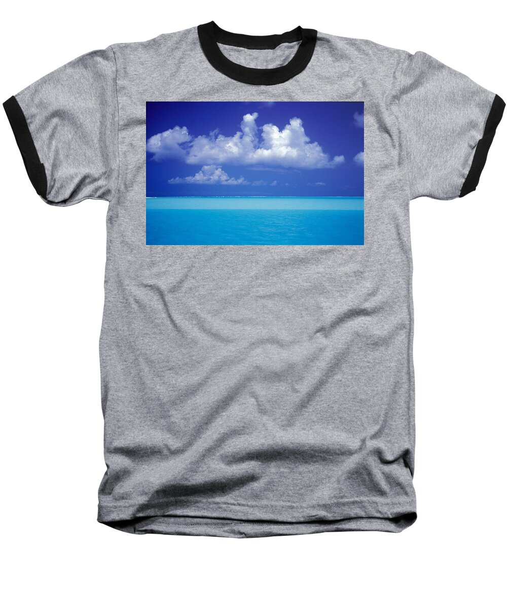 Afternoon Baseball T-Shirt featuring the photograph Shades Of Blue by Ron Dahlquist - Printscapes