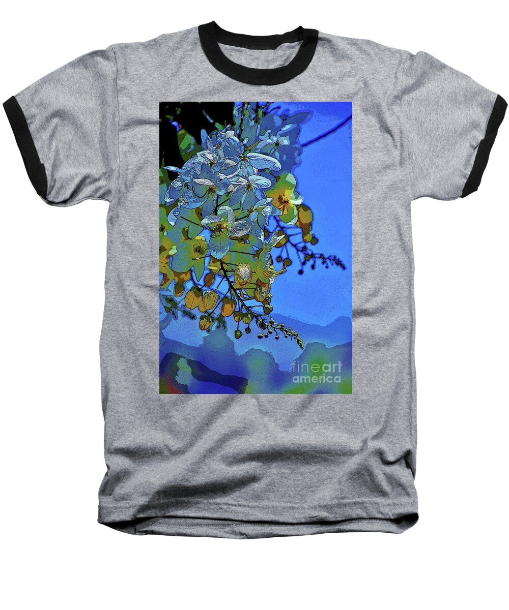 Shower Tree Baseball T-Shirt featuring the photograph Shower Tree Exposed by Craig Wood