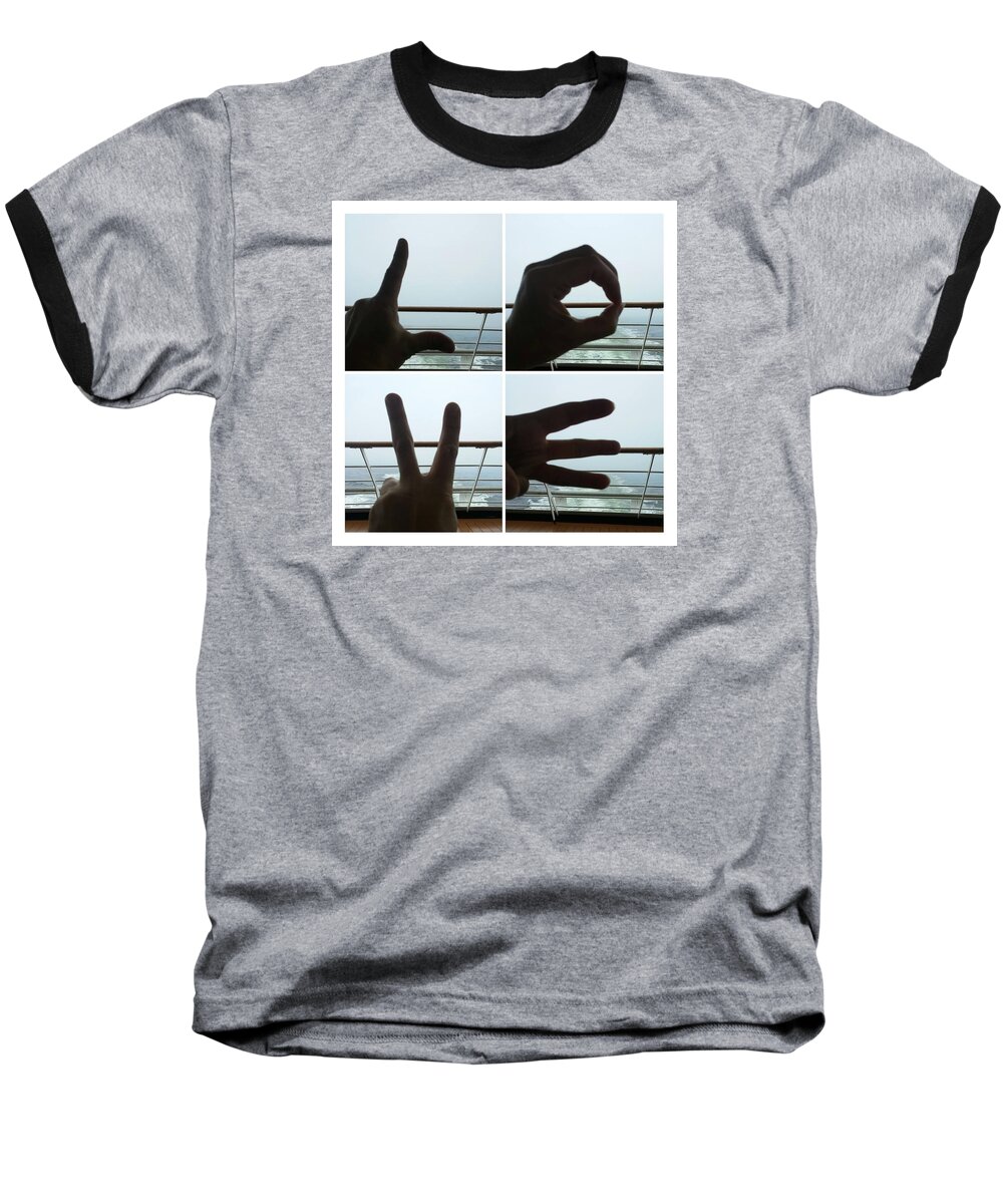 Love Baseball T-Shirt featuring the photograph Signs Of Love by Michael Merry