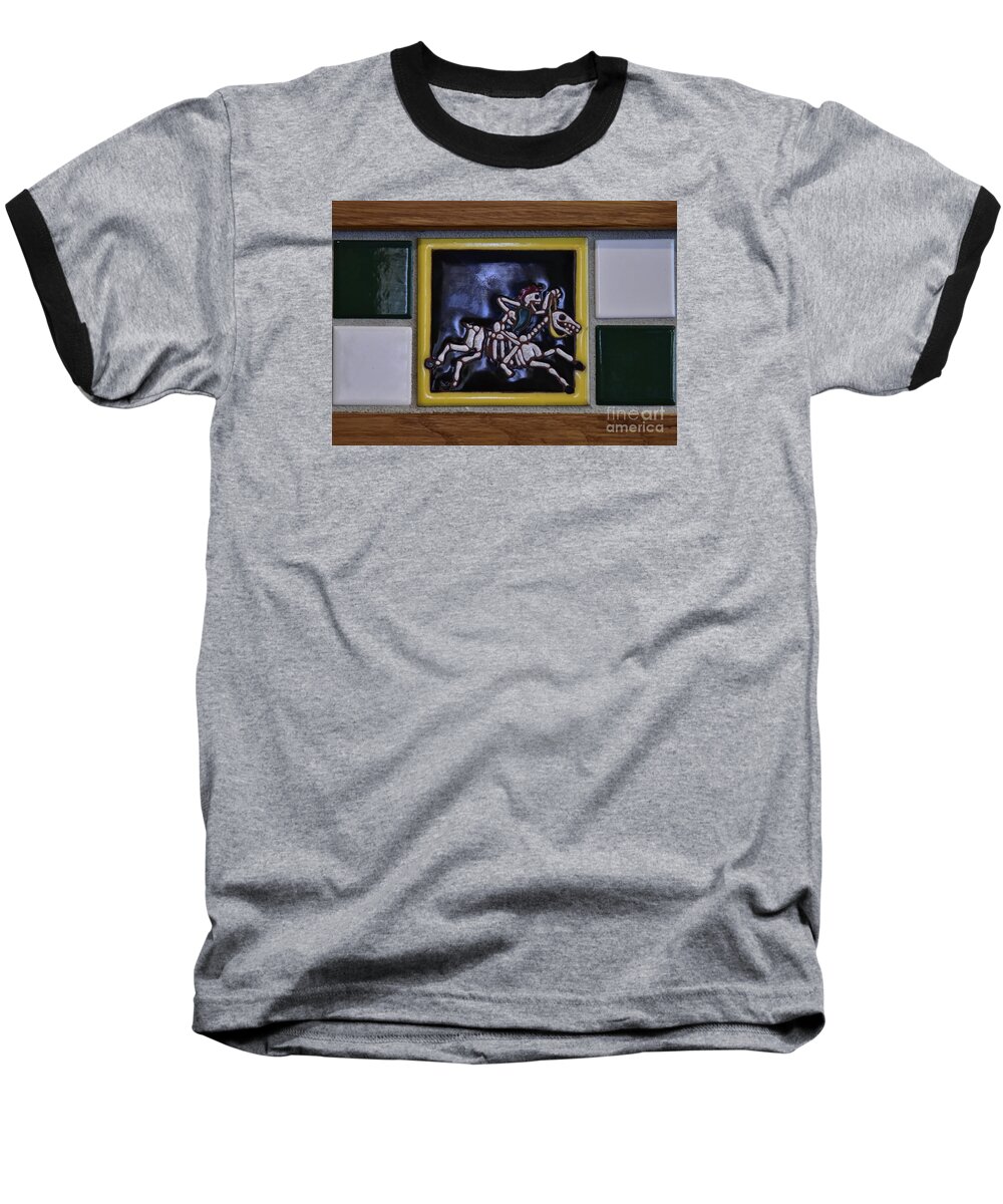 Colorado Baseball T-Shirt featuring the photograph Skeleton Horse by Tracy Rice Frame Of Mind