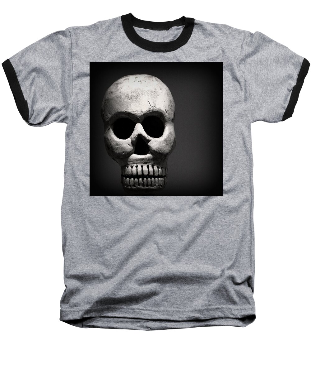 Washington Dc Baseball T-Shirt featuring the photograph Skull by Joseph Skompski