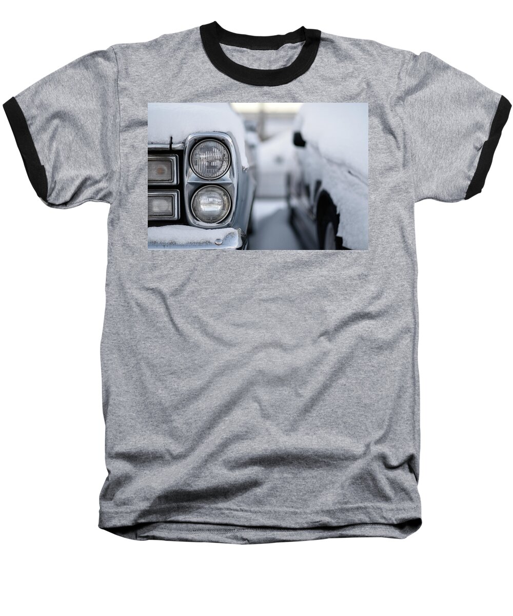 Snow Baseball T-Shirt featuring the photograph Snow Covered Classic by Doug Ash