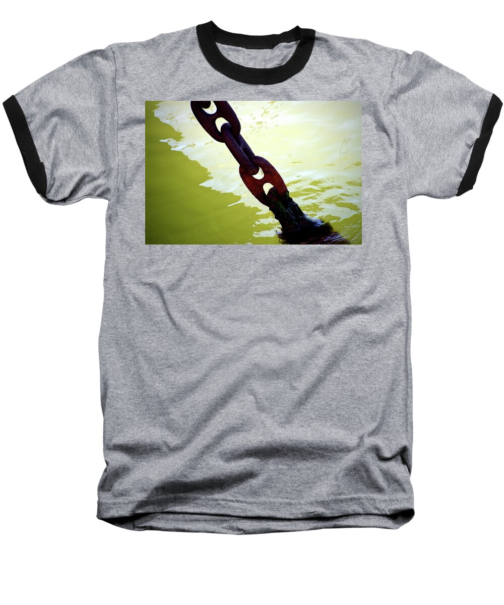 Newel Hunter Baseball T-Shirt featuring the photograph Solid 2 by Newel Hunter