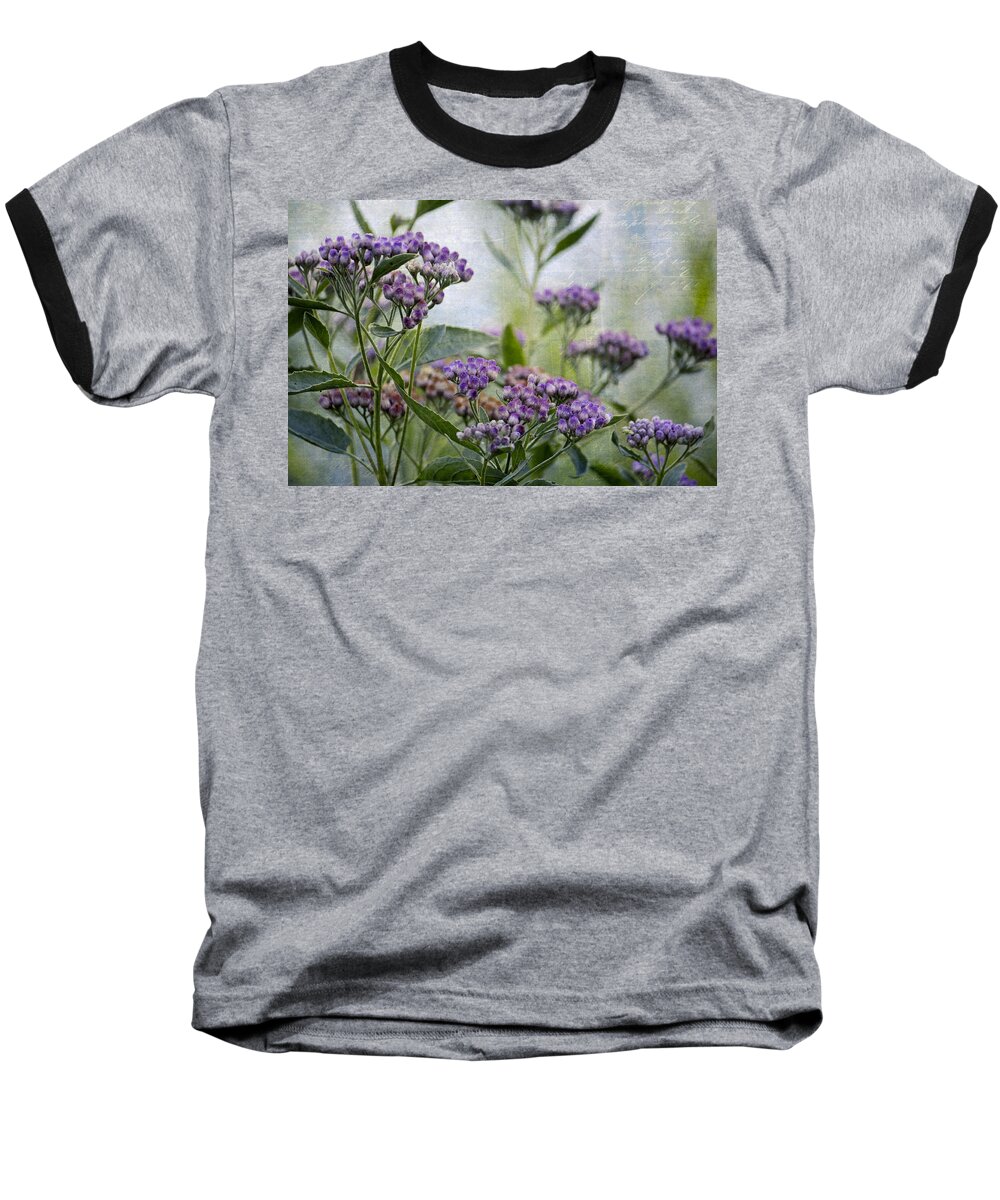 Flowers Baseball T-Shirt featuring the photograph Sophie's Garden by HH Photography of Florida