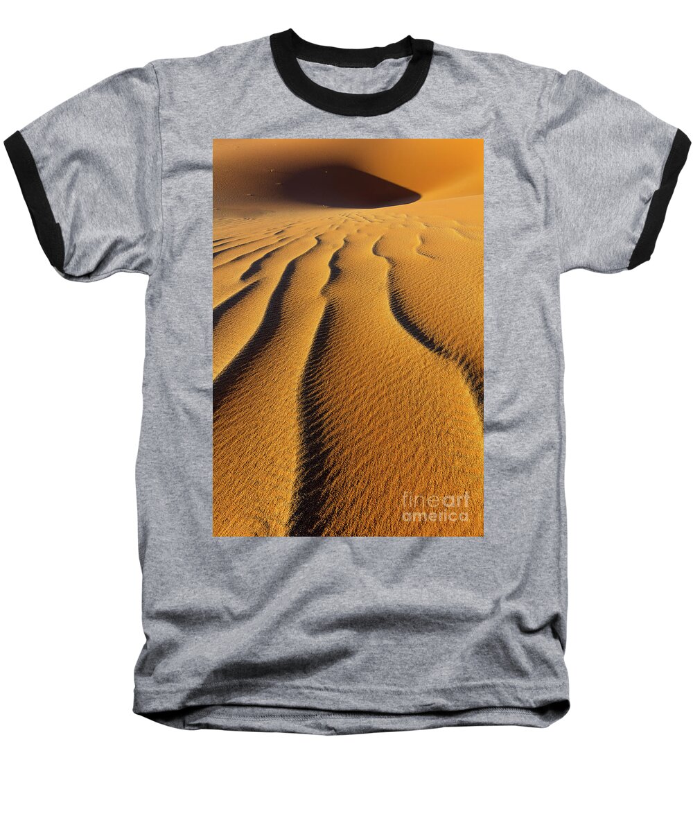 Africa Baseball T-Shirt featuring the photograph Sossusvlei Black Hole by Inge Johnsson