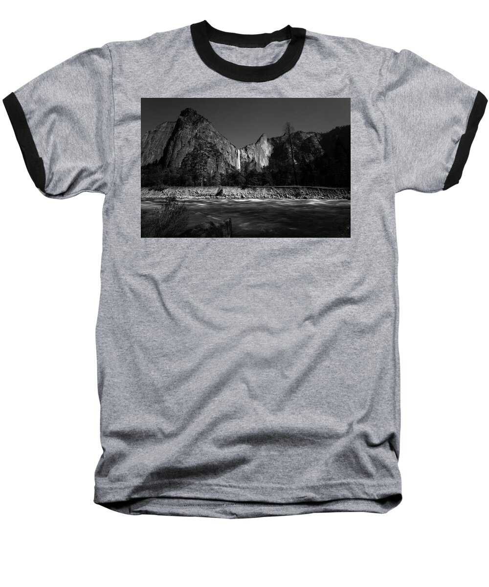 Yosemite Baseball T-Shirt featuring the photograph Sources by Ryan Weddle
