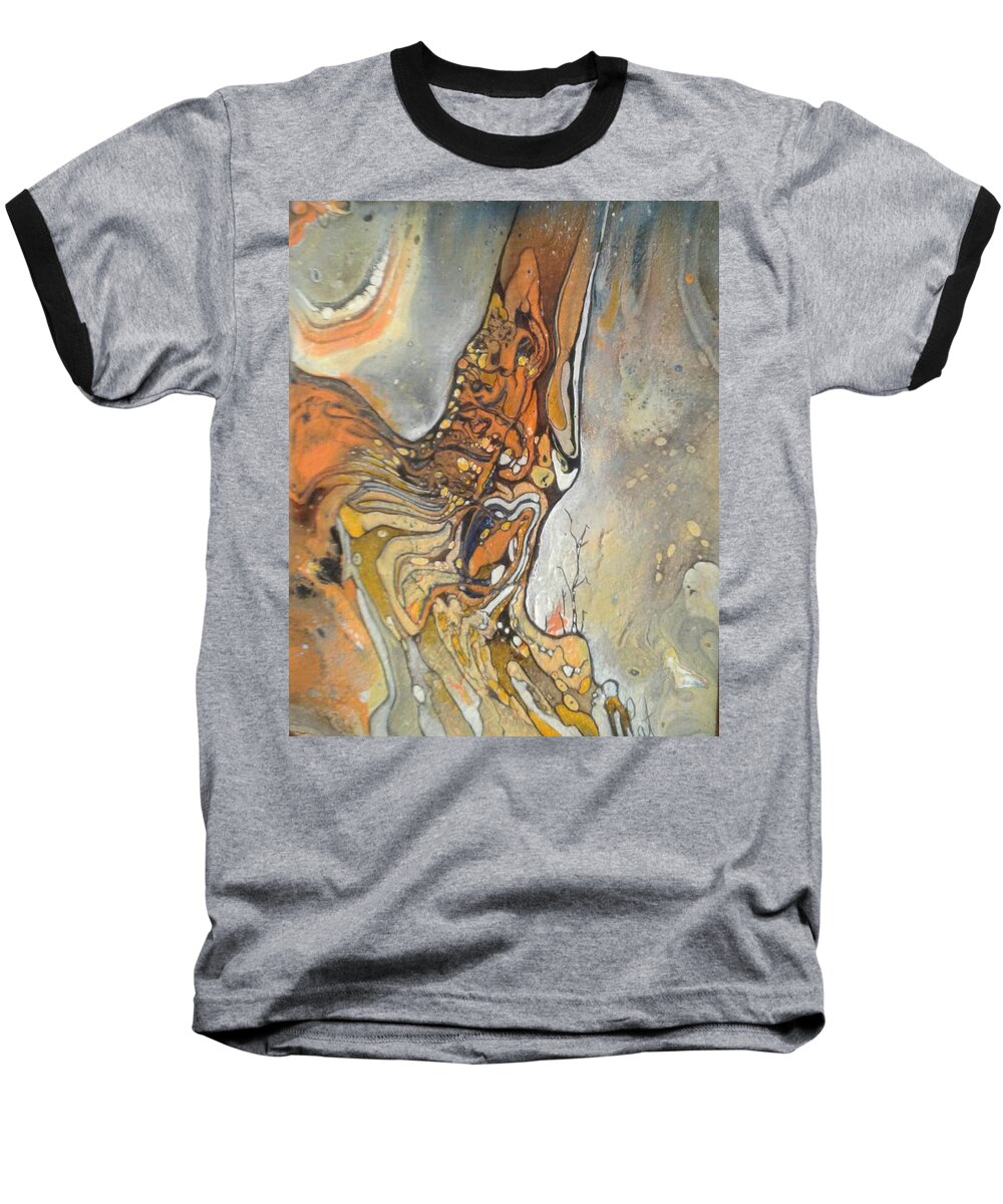 Tree Baseball T-Shirt featuring the painting Spirit Tree by Pat Purdy