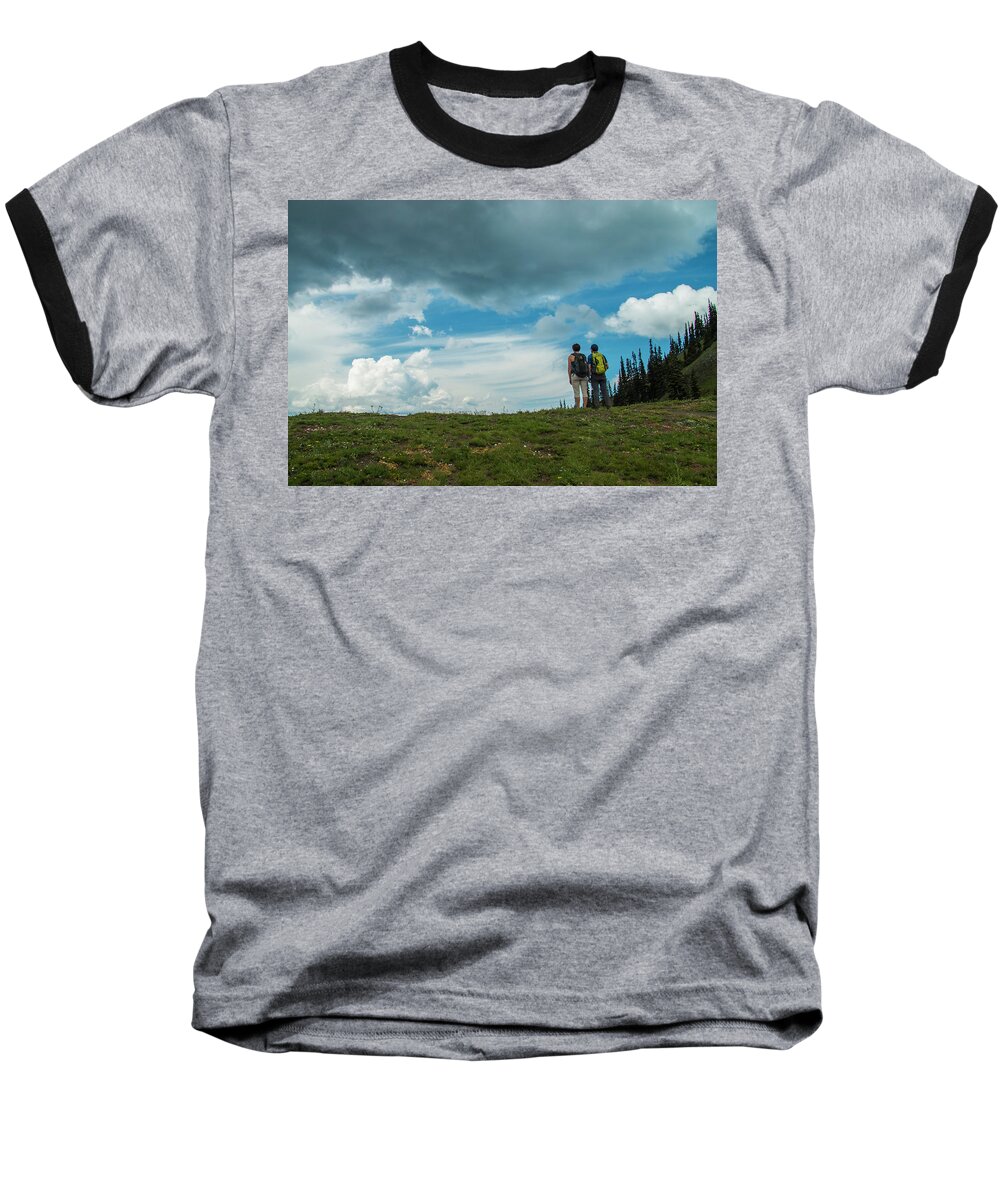 Olympic National Park Baseball T-Shirt featuring the photograph Splendid View by Doug Scrima