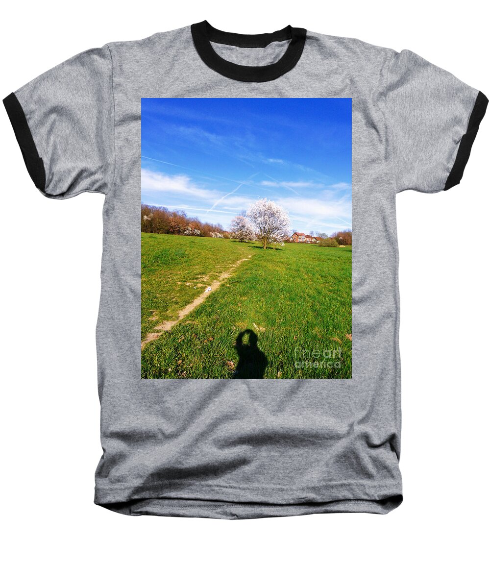 Spring Baseball T-Shirt featuring the photograph Spring And Me by Jasna Dragun
