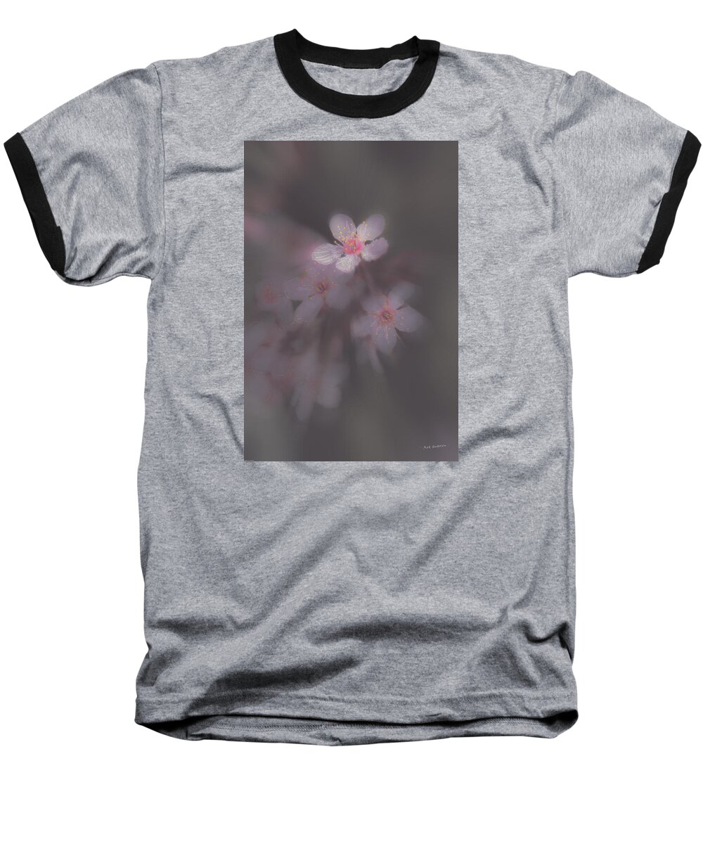 Spring Baseball T-Shirt featuring the photograph Spring Blooms In The Fog Of Late Winter by Mick Anderson