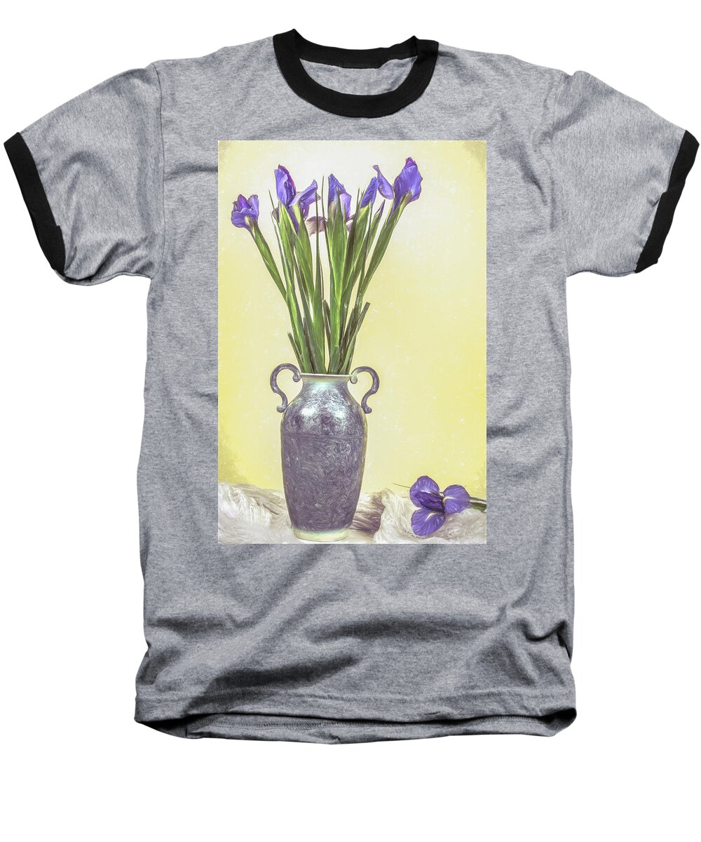 Impressionism Baseball T-Shirt featuring the photograph Spring Bouquet by Jennifer Grossnickle