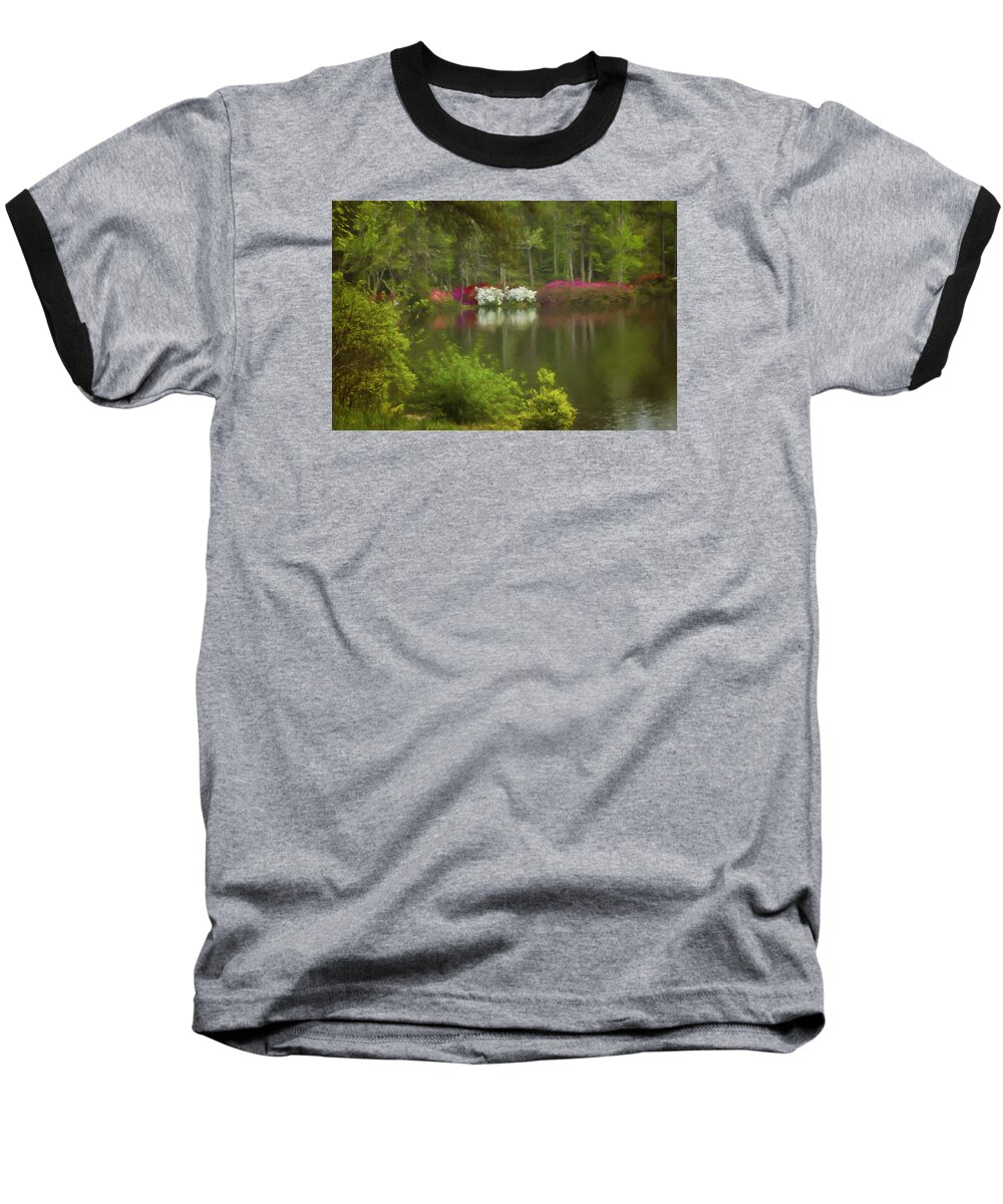 Landscape Photography Baseball T-Shirt featuring the photograph Spring Daze by Mary Buck