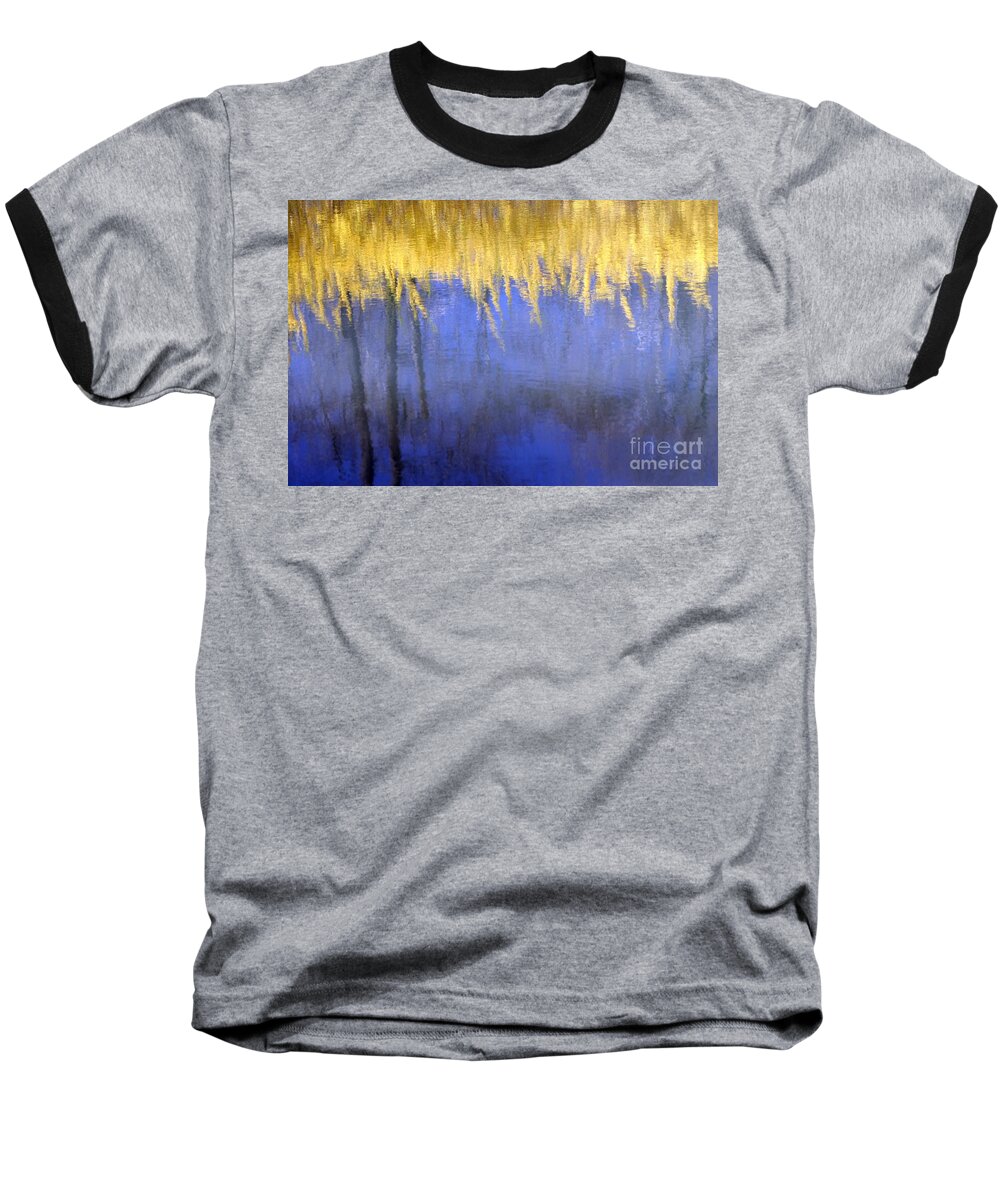 Water Baseball T-Shirt featuring the photograph Spring Reflections by Living Color Photography Lorraine Lynch