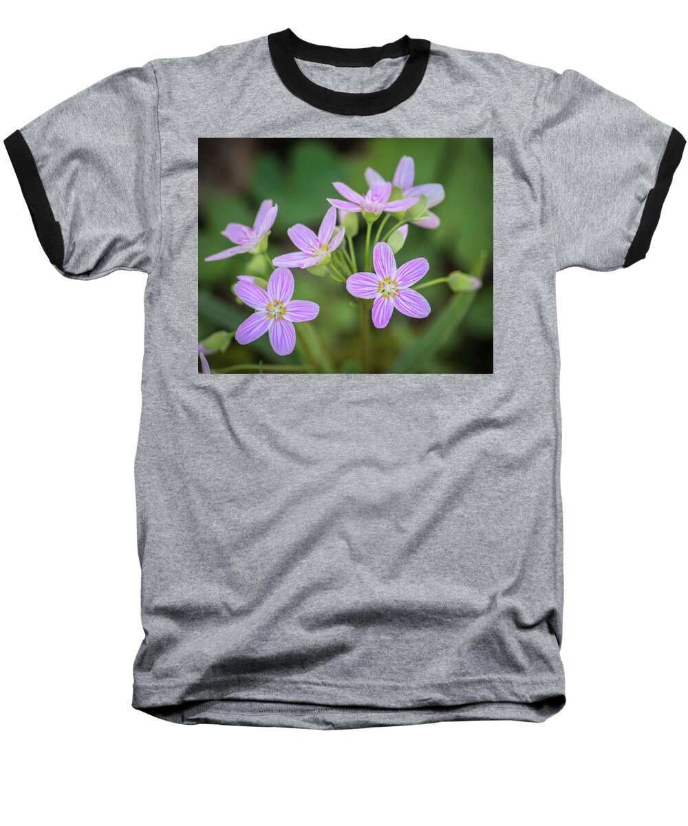 Wildflower Baseball T-Shirt featuring the photograph Spring Vibe by Bill Pevlor