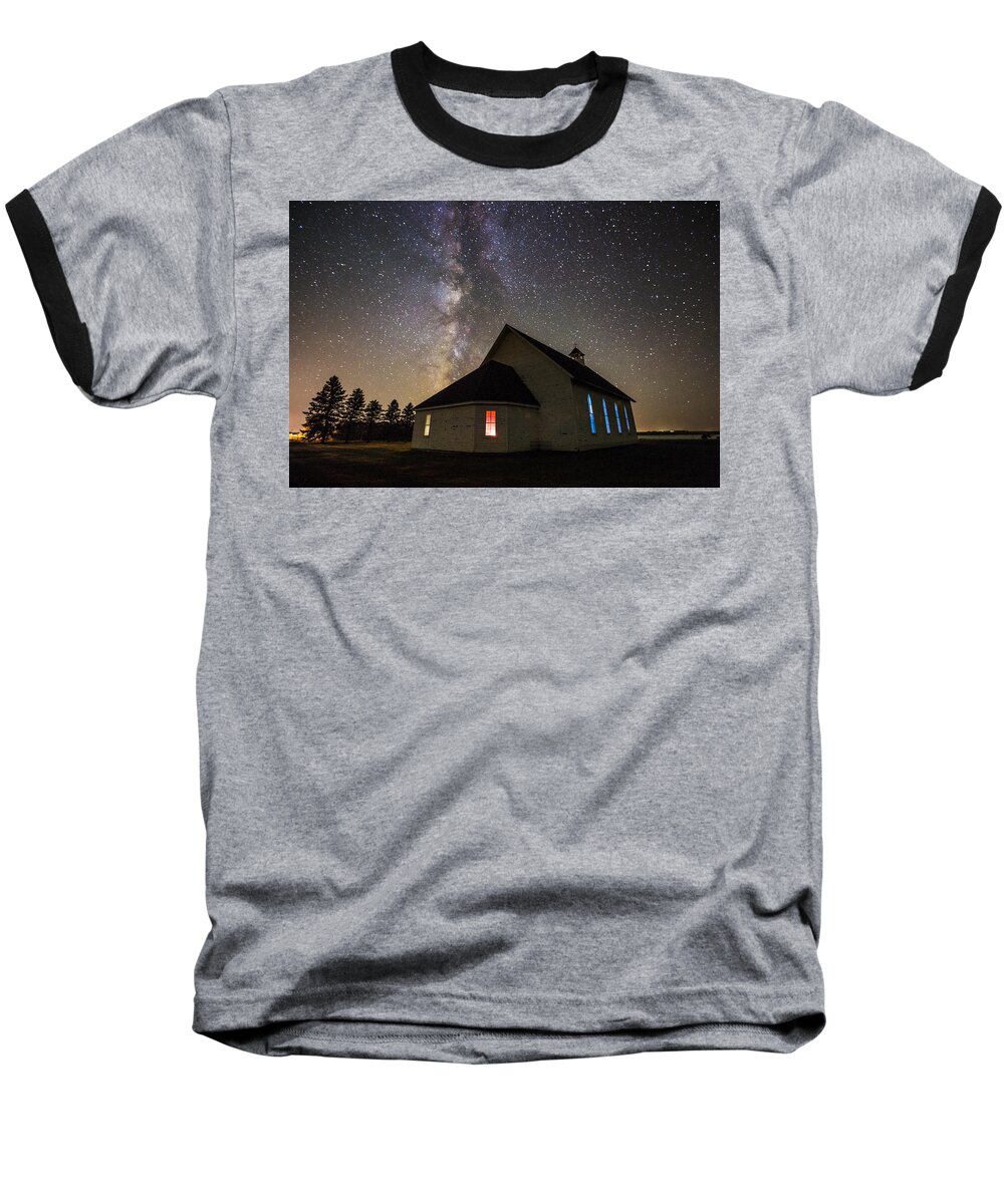  Baseball T-Shirt featuring the photograph St. Ann's 2 by Aaron J Groen