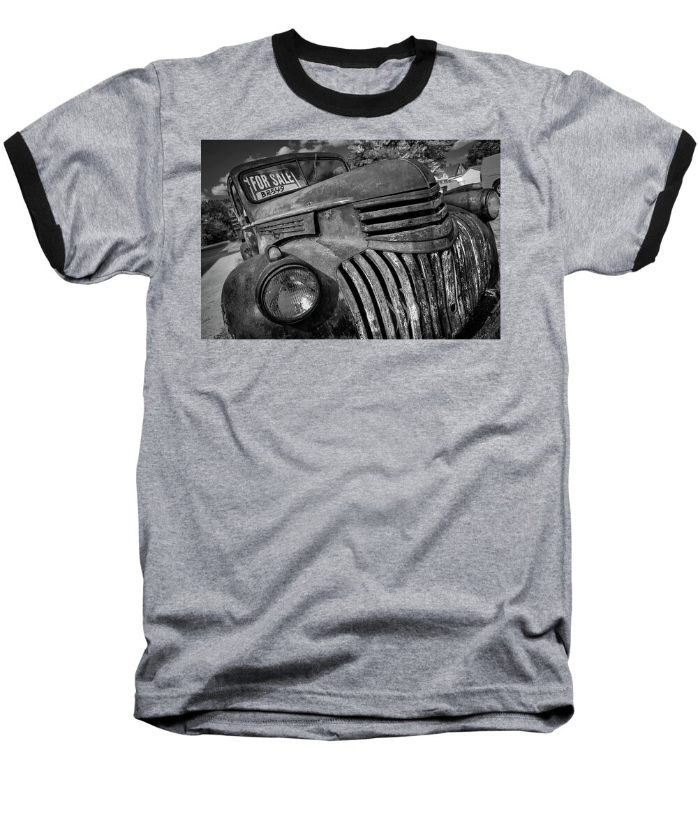 Rust Baseball T-Shirt featuring the photograph Steel Treasure by Ray Congrove