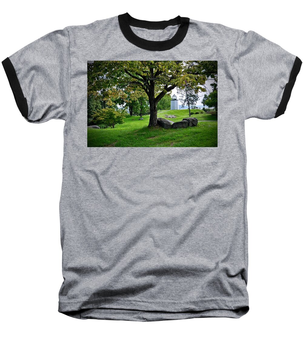 #stony Point Baseball T-Shirt featuring the photograph Stony Point Landscape by Cornelia DeDona