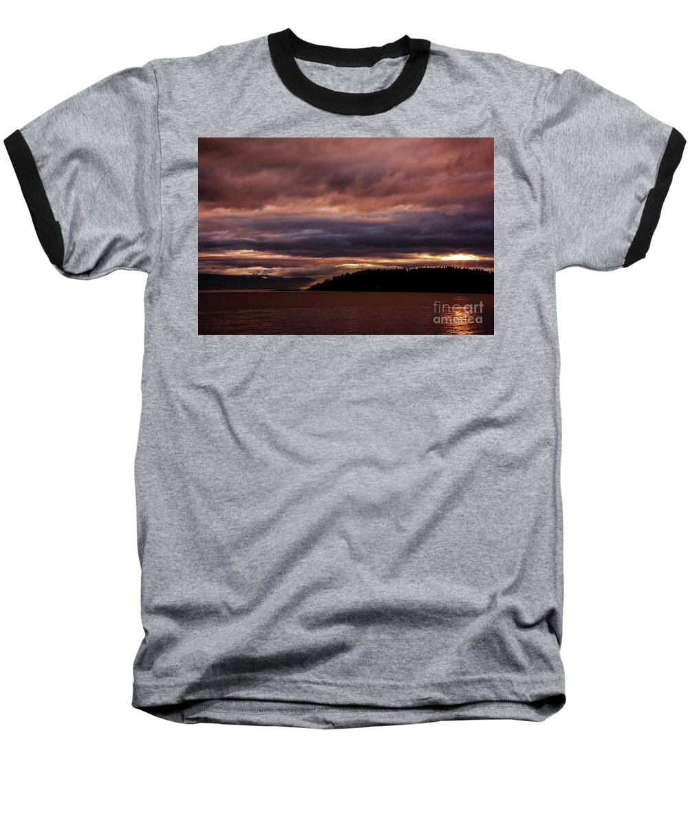 Baseball T-Shirt featuring the photograph Storm 3 by Elaine Hunter
