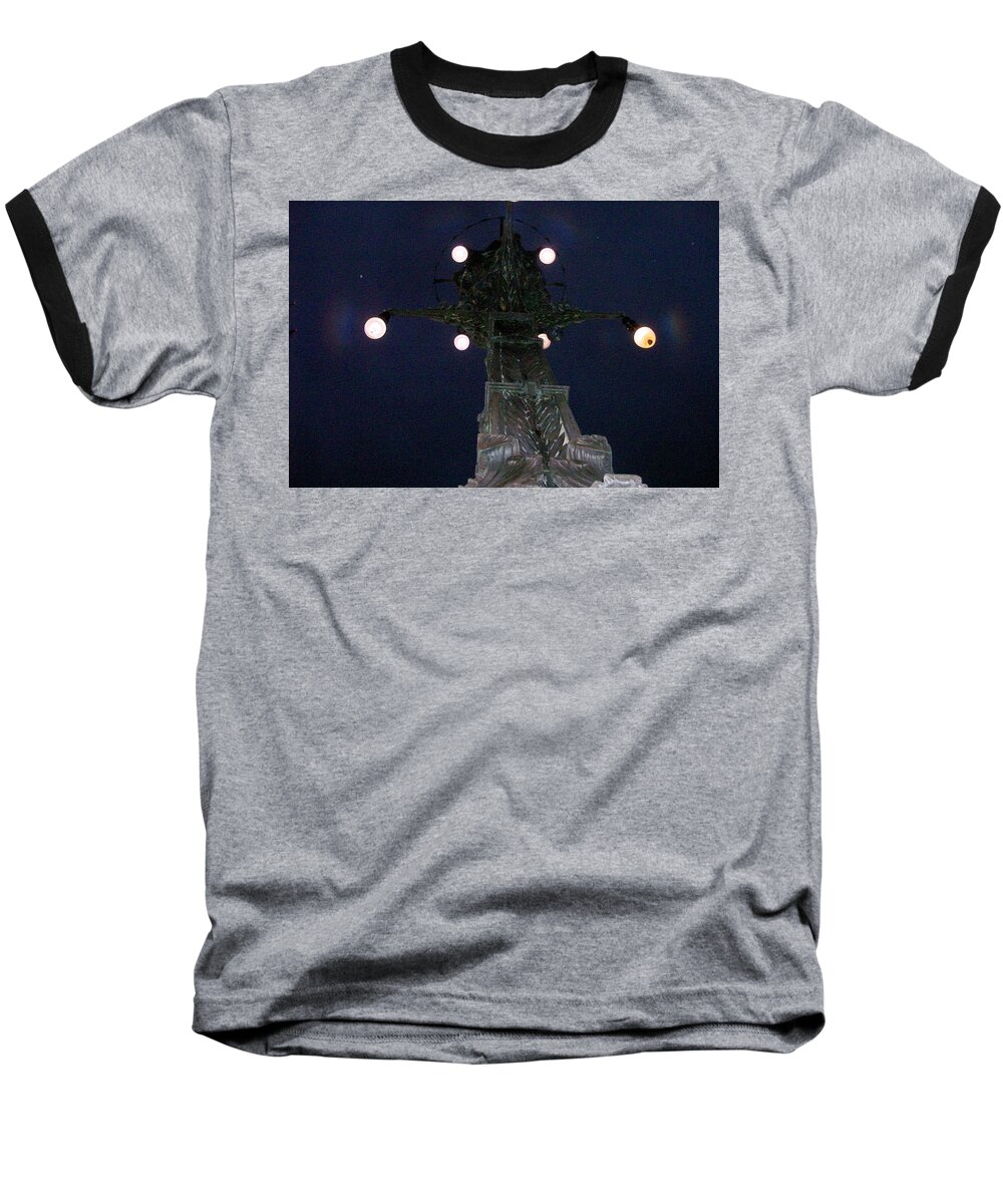Night Baseball T-Shirt featuring the photograph Strange Eyes by Stephen King